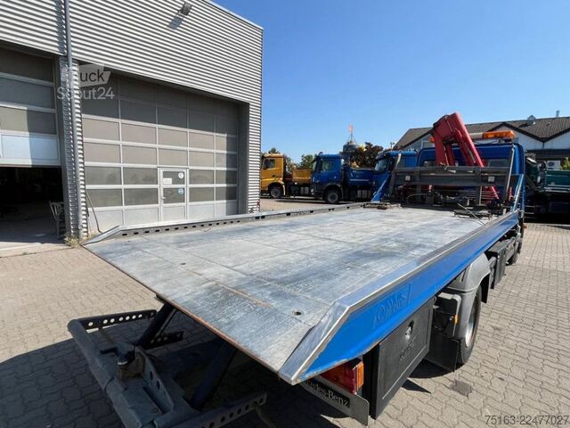 Bärgningsbil MERCEDES-BENZ Atego 1218 L Pritsche Kran Verschiebepl.+Brille