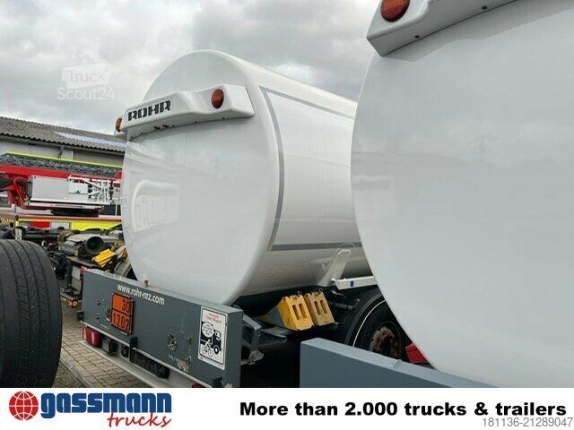 Tankauflieger Rohr TAL 44.0 / 22-27, 39.000l, 4 Kammern,