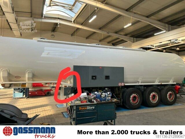 Tankauflieger Rohr TAL 44.0 / 22-27, 39.000l, 4 Kammern,