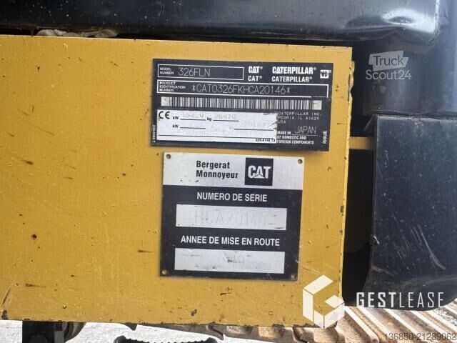 Excavator pe șenile  326F LN