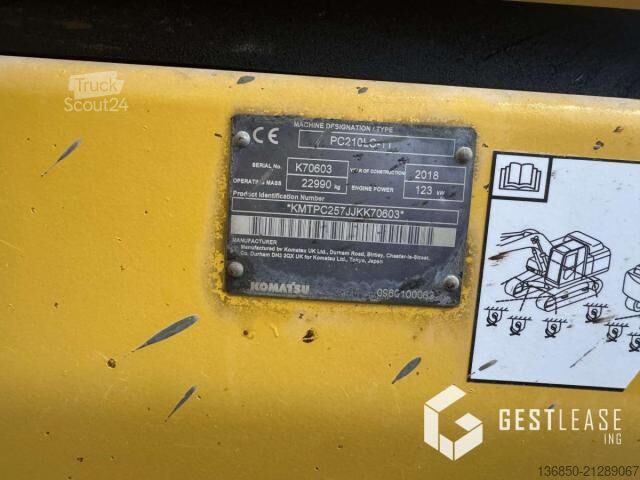 Excavator pe șenile Komatsu PC210LC-11