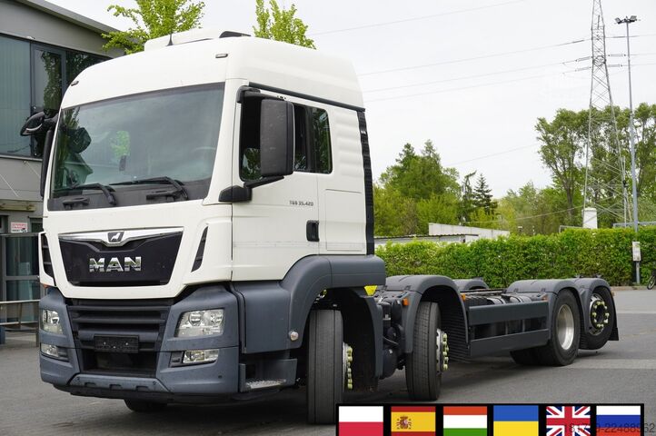Alváz MAN TGS 35.420 8×2 / Chassis 6.4 m / 3 units