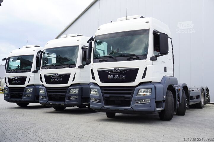 Alváz MAN TGS 35.420 8×2 / Chassis 6.4 m / 3 units