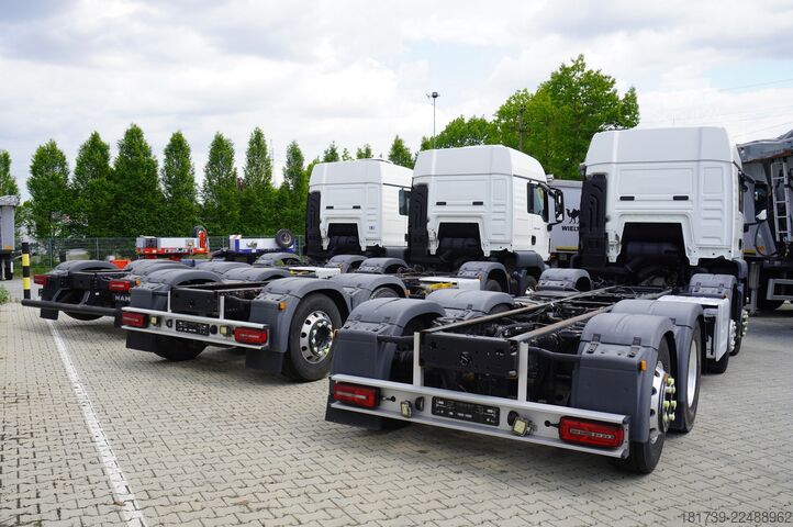 Alváz MAN TGS 35.420 8×2 / Chassis 6.4 m / 3 units