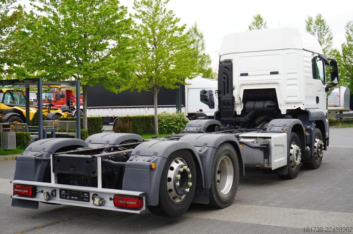 Alváz MAN TGS 35.420 8×2 / Chassis 6.4 m / 3 units