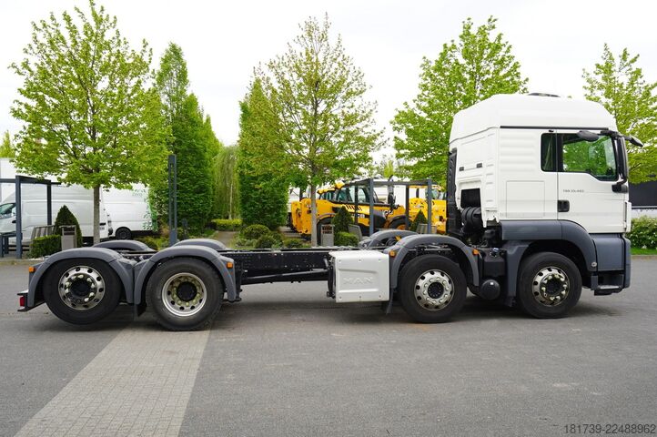 Alváz MAN TGS 35.420 8×2 / Chassis 6.4 m / 3 units