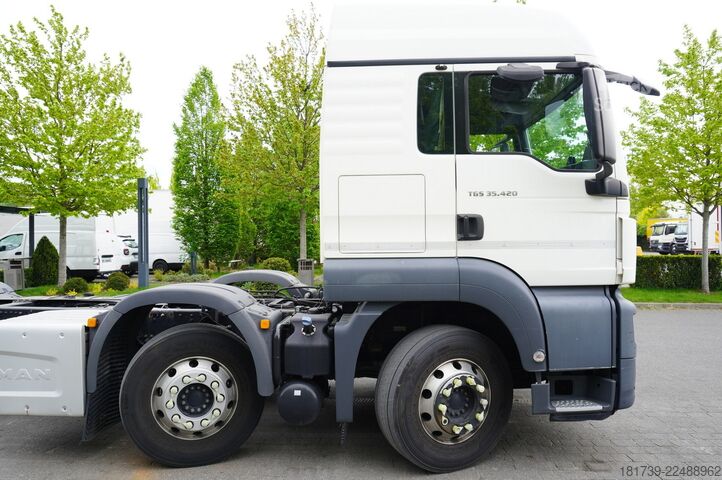 Alváz MAN TGS 35.420 8×2 / Chassis 6.4 m / 3 units