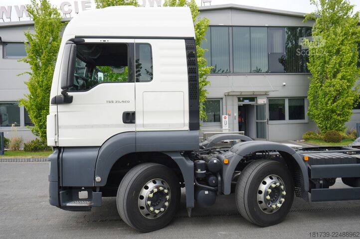 Alváz MAN TGS 35.420 8×2 / Chassis 6.4 m / 3 units