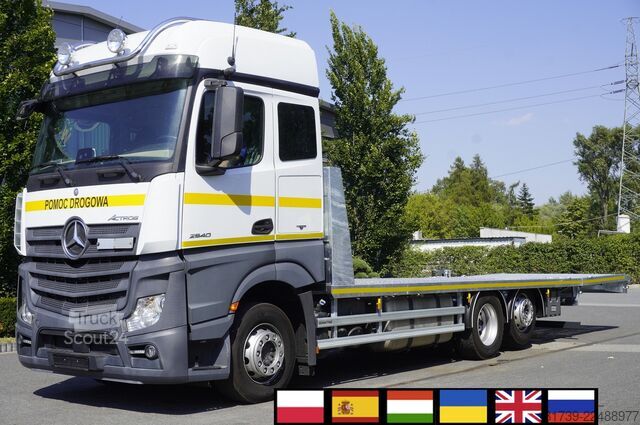 Autokrāns Mercedes-Benz Actros 2540 6×2 / 90 tho. km! / NEW body