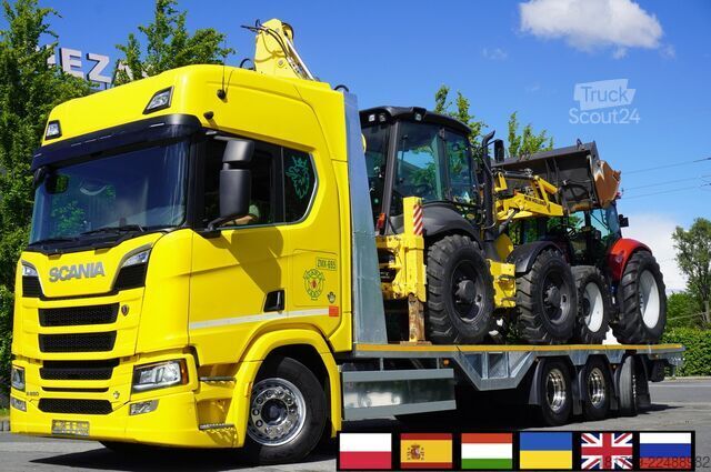 Kranplattform SCANIA R650 V8 8×4/4 / NEW tow truck