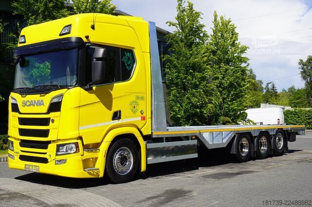 Kranplattform SCANIA R650 V8 8×4/4 / NEW tow truck