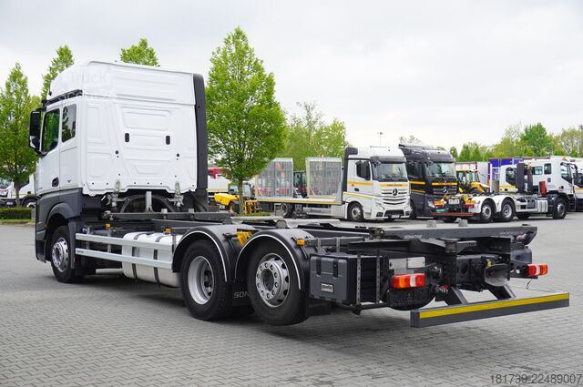 BDF / braukšanas nodarbībām Mercedes-Benz Actros 2540 6x2 / 80 tho. km! / 5-seater