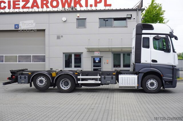 BDF / braukšanas nodarbībām Mercedes-Benz Actros 2540 6x2 / 80 tho. km! / 5-seater
