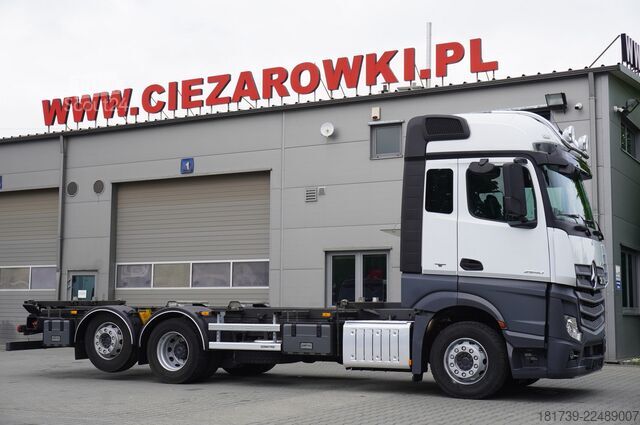 BDF / braukšanas nodarbībām Mercedes-Benz Actros 2540 6x2 / 80 tho. km! / 5-seater