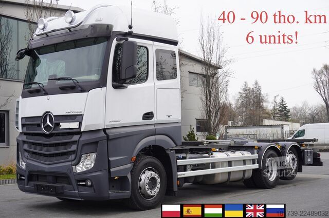 BDF / braukšanas nodarbībām Mercedes-Benz Actros 2540 6x2 / 40 tho. km! / 5-seater