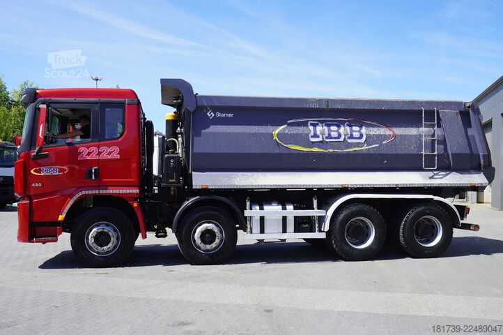 Pašizgāzējs ATP Trucks Truston 430 8x4 dump truck / 30 tho. km!