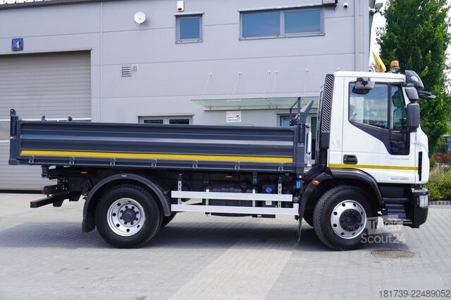 3-х сторонній самоскид Iveco Eurocargo 120-250 4×2 / 90 tho. km / NEW