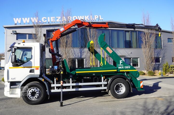 Szkip loader DAF LF 18.310 E6 / Skip loader Fornal