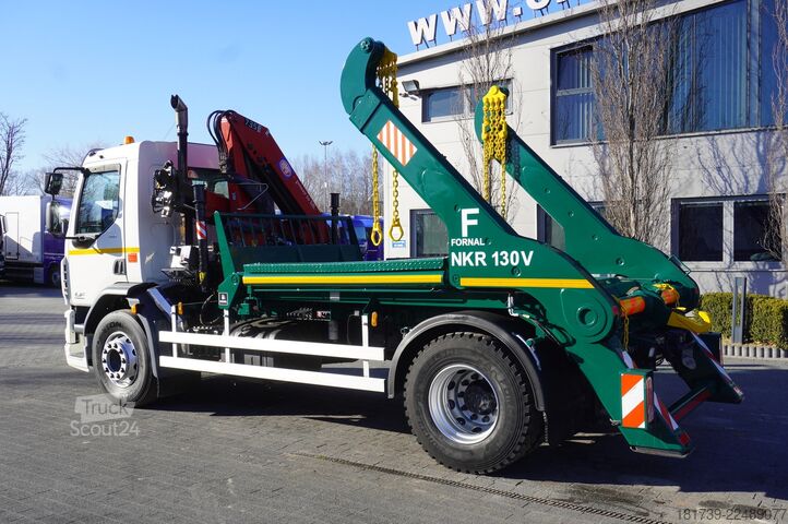 Szkip loader DAF LF 18.310 E6 / Skip loader Fornal
