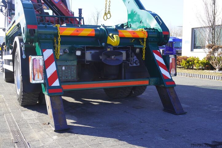 Szkip loader DAF LF 18.310 E6 / Skip loader Fornal