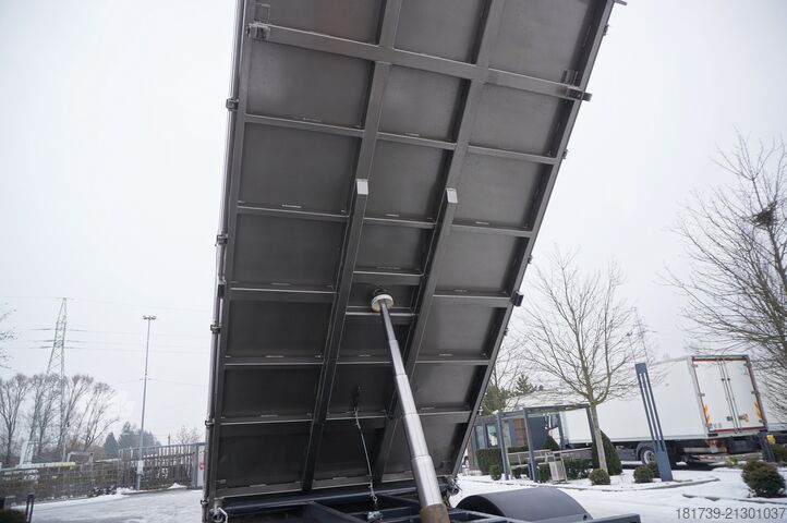 Üç taraflı damperli kamyon Iveco Stralis 19.310 E6 4x2 / Fassi F155A.0.22