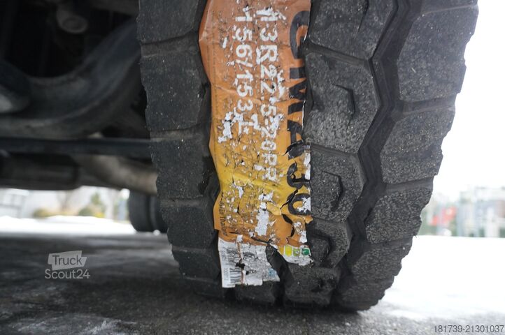 Üç taraflı damperli kamyon Iveco Stralis 19.310 E6 4x2 / Fassi F155A.0.22