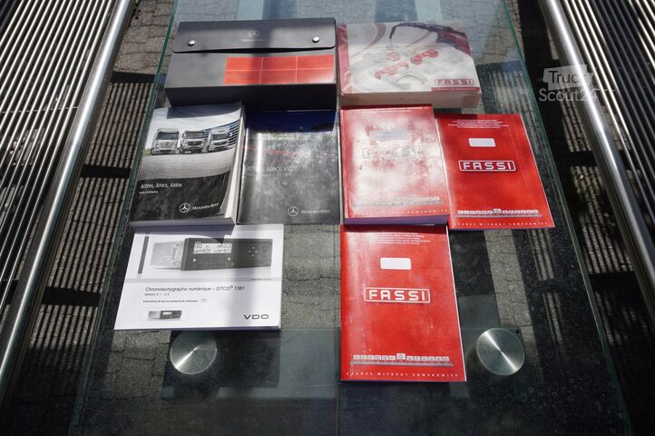 3-stronna wywrotka z HDS Mercedes-Benz Arocs 2636 / 6x4 / HDS Fassi / 3-Way Tip