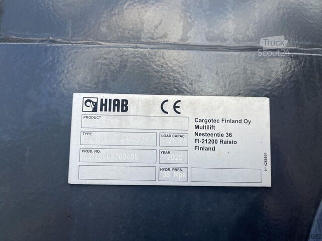 Hakowiec Mercedes-Benz Arocs 2543 6x2*4 / 21t Hooklift HIAB ULT