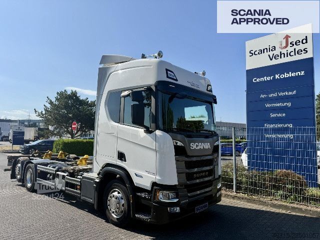 Nákladné vozidlo s výmennou nadstavbou Scania R460 - 6x2*4 - SDG MULTI BDF - TIEFKUPPLUNG -