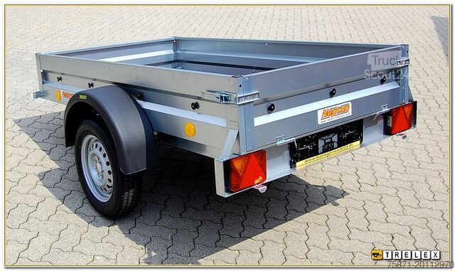 Automobilio priekaba Neptun Praktik N7-202D Set Hochplane + Stützrad