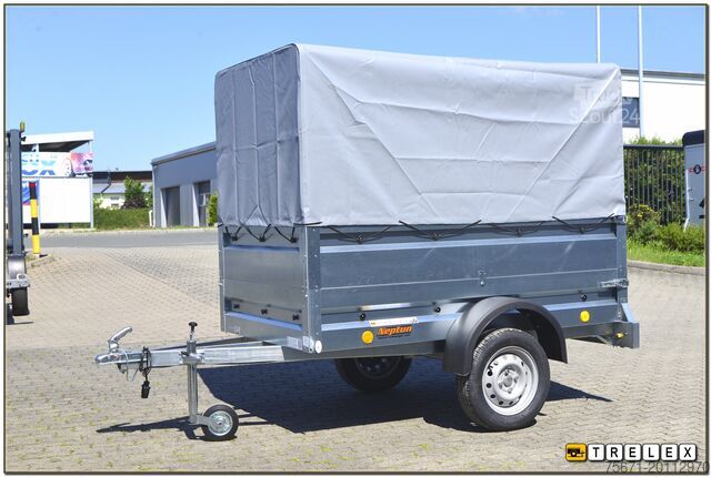 Automobilio priekaba Neptun Praktik N7-202D Set Hochplane + Stützrad
