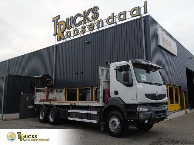 Kranwagen Renault Kerax 460DXI + HIAB 166 HIDUO + 6X4 + EURO 5 + ...