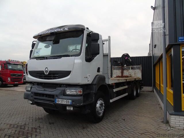 Kranwagen Renault Kerax 460DXI + HIAB 166 HIDUO + 6X4 + EURO 5 + ...
