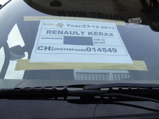 Camion cu macara Renault Kerax 460DXI + HIAB 166 HIDUO 3 X EXT. + 6X4 + ...