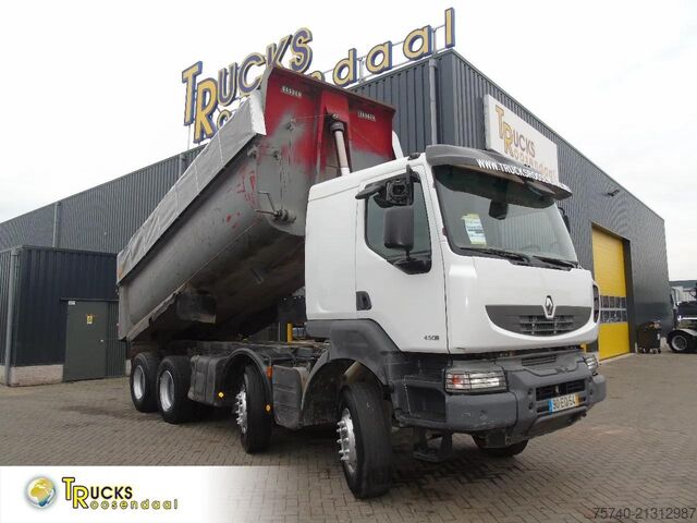 Kipper Renault Kerax 410DXI + 8X4 + MANUAL + SPRING