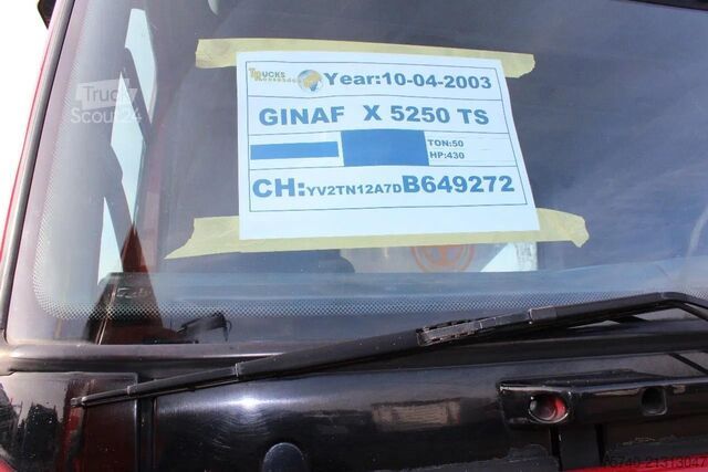 Volquete Ginaf X 5250 + TIPPER 10x4 + MANUAL