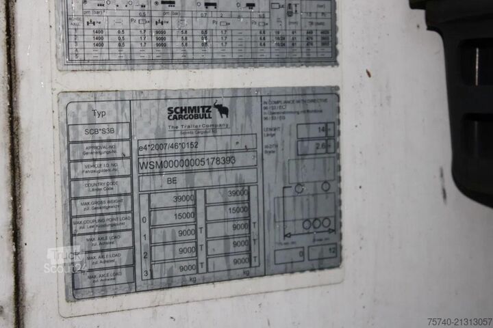 Kølet/frosset transport Schmitz Cargobull 