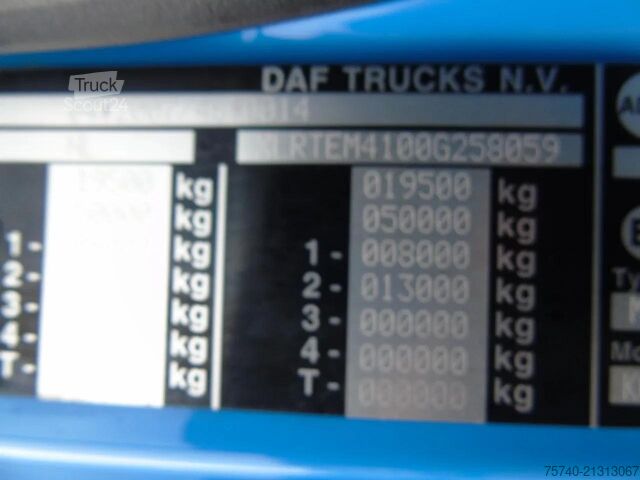 Standart-SZM DAF CF 410 + APK 21-08-2026
