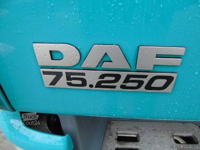 Yükleme platformu DAF CF 75.250 MANUEEL+ EURO 5 + DHOLLANDIA LOADLIFT