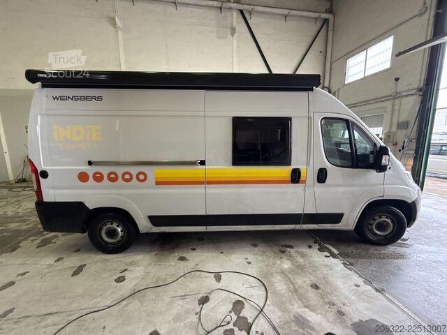 τροχόσπιτο/αυτοκινούμενο τροχόσπιτο 2023 Fiat Ducato Weinsberg Carabus | Manuale | Tetto a Soffietto