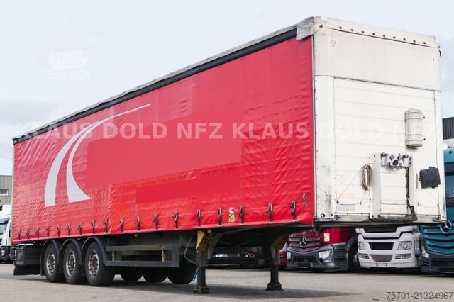 Semirremolque abierto con toldo SCHMITZ CARGOBULL S3 Pritsche Plane Edscha SCHMITZ-ACHSEN