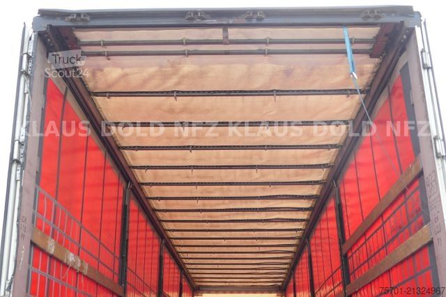 Semirremolque abierto con toldo SCHMITZ CARGOBULL S3 Pritsche Plane Edscha SCHMITZ-ACHSEN