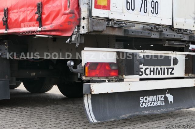 Semirremolque abierto con toldo SCHMITZ CARGOBULL S3 Pritsche Plane Edscha SCHMITZ-ACHSEN
