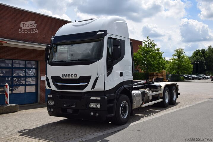 Kiepwagen Iveco Stralis 510 Highway HiabAbrollkipper 6X4