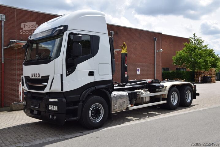 Kiepwagen Iveco Stralis 510 Highway HiabAbrollkipper 6X4