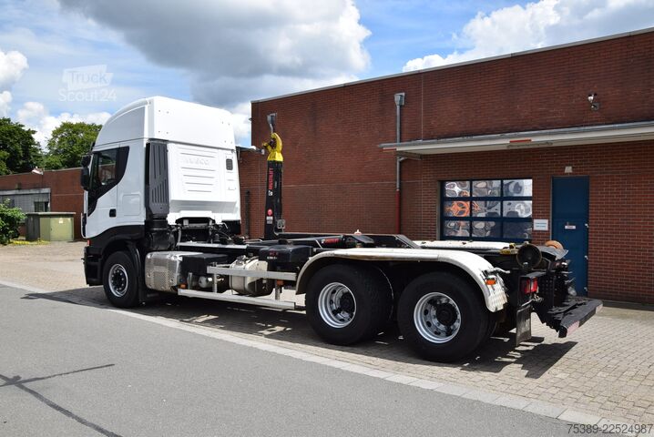 Kiepwagen Iveco Stralis 510 Highway HiabAbrollkipper 6X4