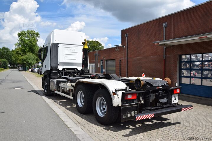 Kiepwagen Iveco Stralis 510 Highway HiabAbrollkipper 6X4