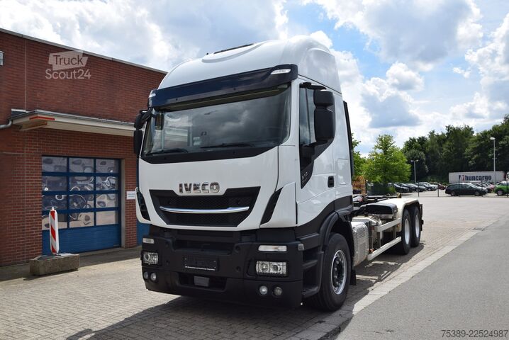 Kiepwagen Iveco Stralis 510 Highway HiabAbrollkipper 6X4