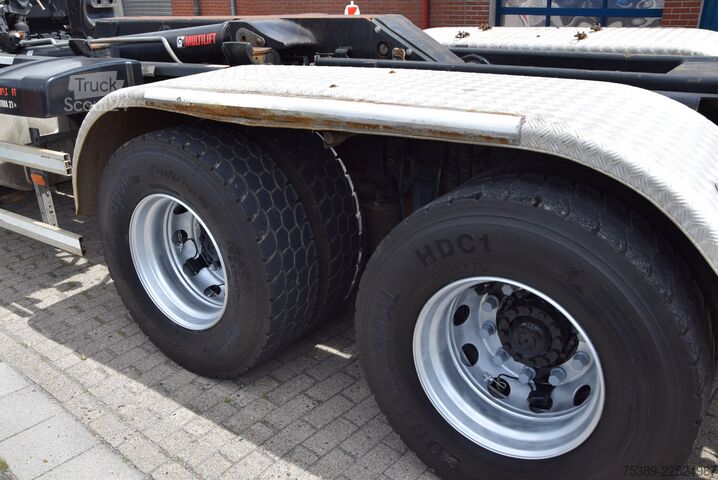Tippbil Iveco Stralis 510 Highway HiabAbrollkipper 6X4