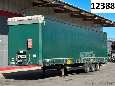 Öppen semitrailer med kapell SCHMITZ CARGOBULL SCB*S3T MegaTrailer Curtainsider Edscha